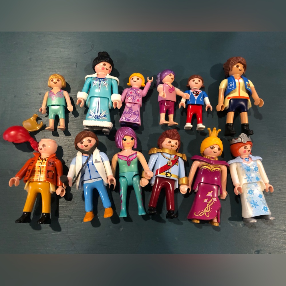 12 Playmobil Geobra Figurines Range from 1987-2012